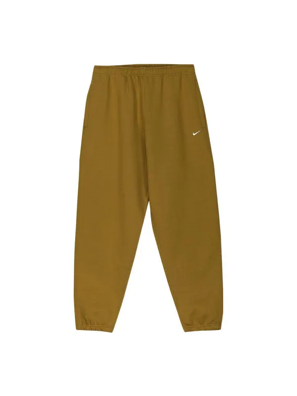 Брюки men's logo embroidered casual solid color sports pants/trousers/joggers yellow Nike — изображение 1 из 2, мульти