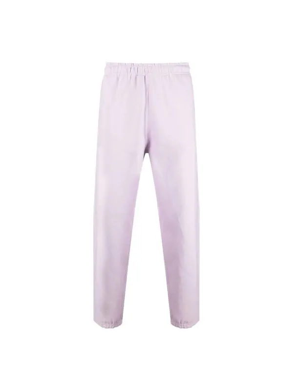 Брюки men's logo embroidered casual solid color sports pants/trousers/joggers light purple Nike — изображение 1 из 4, мульти