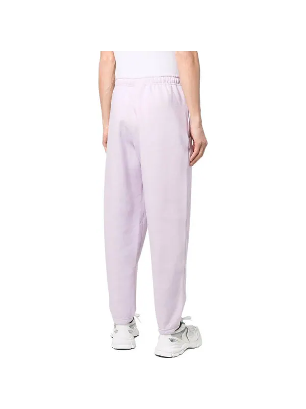 Брюки men's logo embroidered casual solid color sports pants/trousers/joggers light purple Nike — изображение 4 из 4, мульти