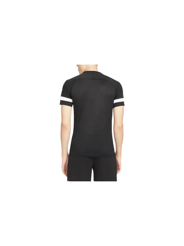 Футболка Nike Logo Printing Stripe Round Neck Pullover Short Sleeve Black — изображение 2 из 3, мульти
