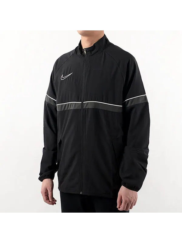 Куртка academy training jacket 'black' Nike — изображение 3 из 4, черный/белый