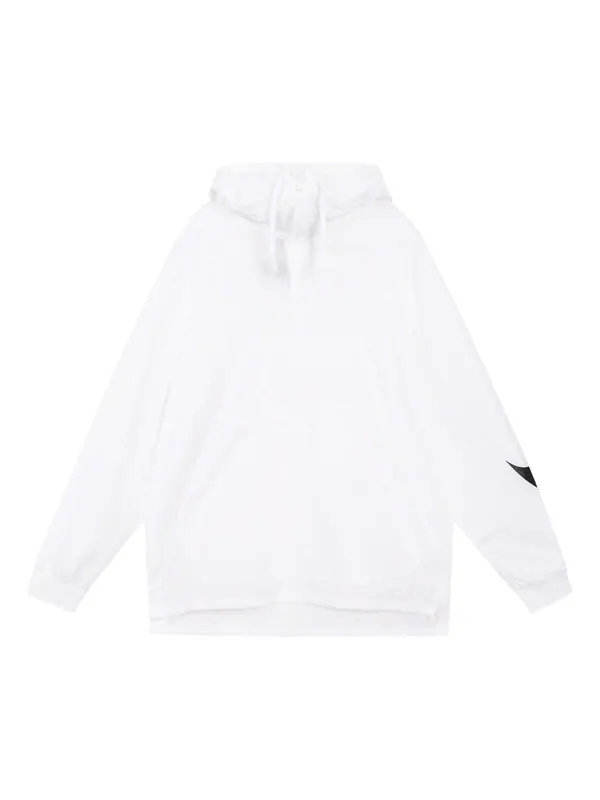 Куртка big swoosh large logo half zipper hooded interchange jacket white Nike — изображение 1 из 4, белый