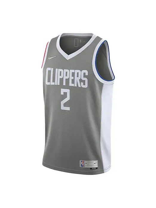 Майка Nike x NBA LA Clippers Jerseys 'Kawhi Leonard 2' — изображение 1 из 2, серый