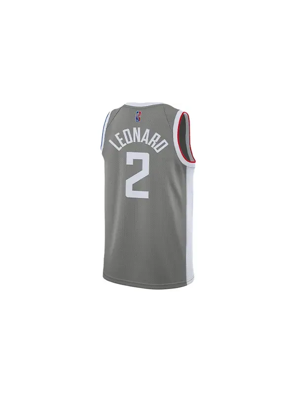 Майка Nike x NBA LA Clippers Jerseys 'Kawhi Leonard 2' — изображение 2 из 2, серый