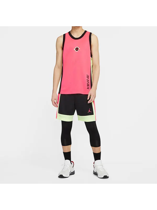 Футболка air dongdan баскетбольный жилет с круглым воротом мужской Air Jordan — изображение 4 из 4, розовый
