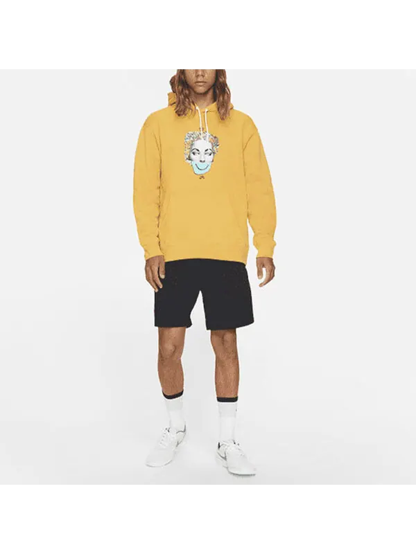 Толстовка Nike SB Skateboard x The Killing Floor Jointly Signed Pattern Printing Sports Male Yellow — изображение 3 из 3