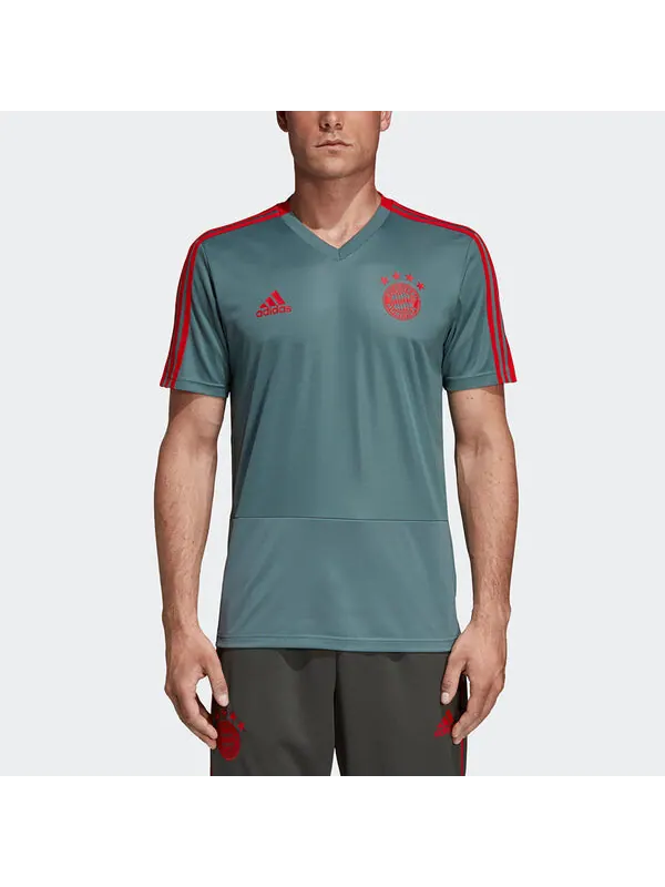 Футболка adidas Fcb Tr Jsy Casual Sports Bayern Munich Soccer/Football Training Short Sleeve — изображение 3 из 4