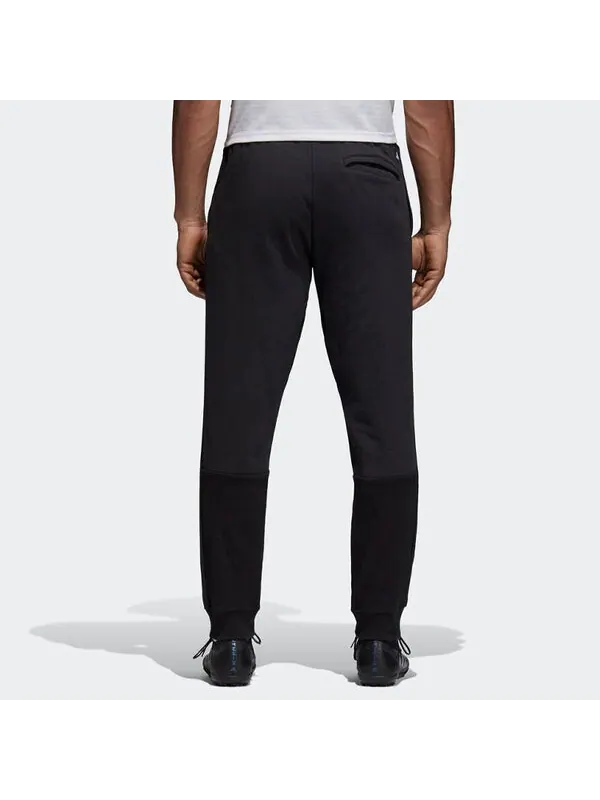 Спортивные штаны Men's adidas Solid Color Knit Soccer/Football Sports Pants/Trousers/Joggers Black — изображение 3 из 4