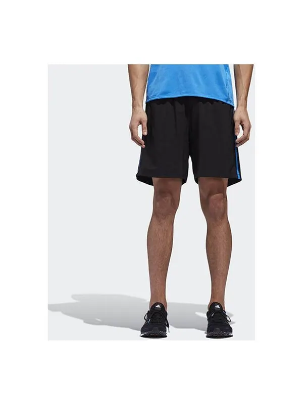 Шорты Adidas Response Short Running Sports Shorts 'Black' — изображение 1 из 2, черный синий