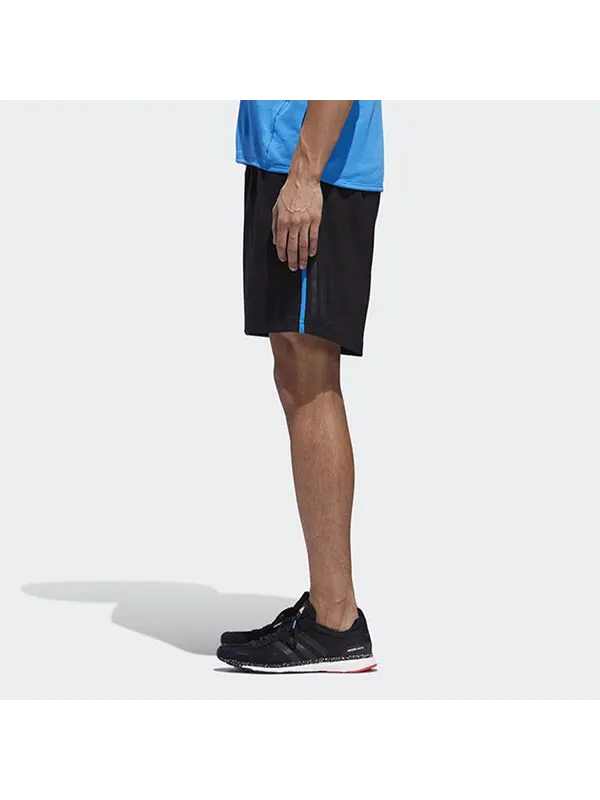 Шорты Adidas Response Short Running Sports Shorts 'Black' — изображение 2 из 2, черный синий