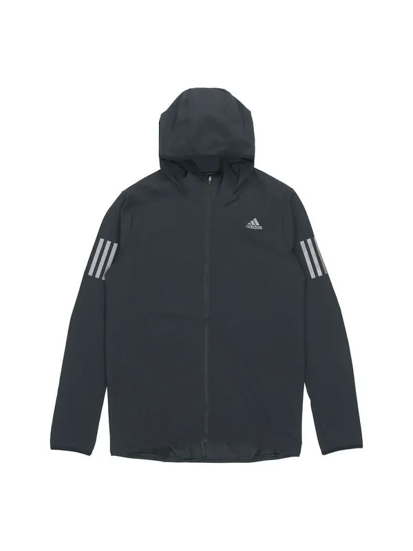 Куртка adidas Woven hooded Sports Tops Jacket Black — изображение 1 из 4, черный