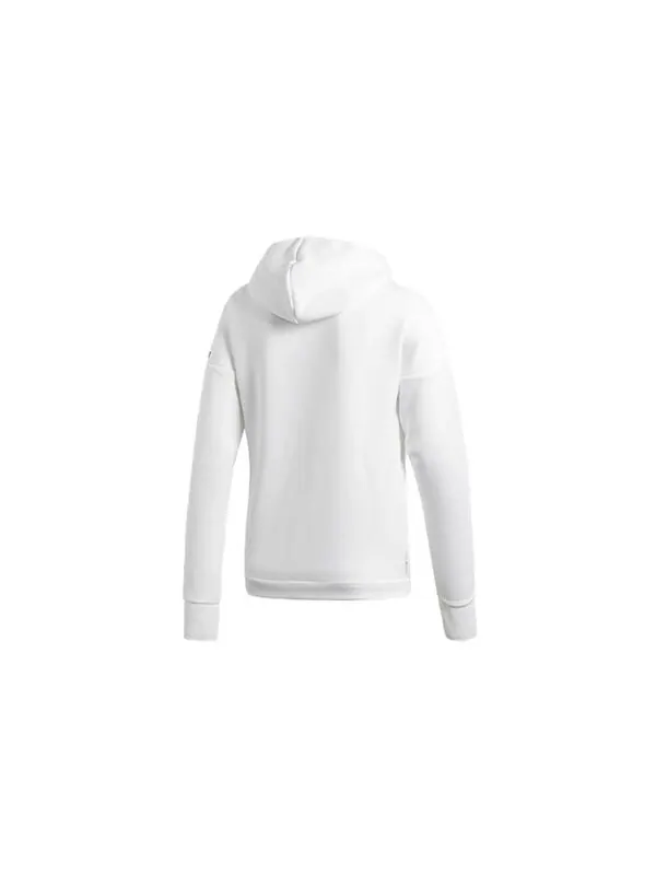Куртка adidas ZNE HOODY 3.0 Retro Sports Hooded Jacket Asia Edition White — изображение 2 из 4, белый
