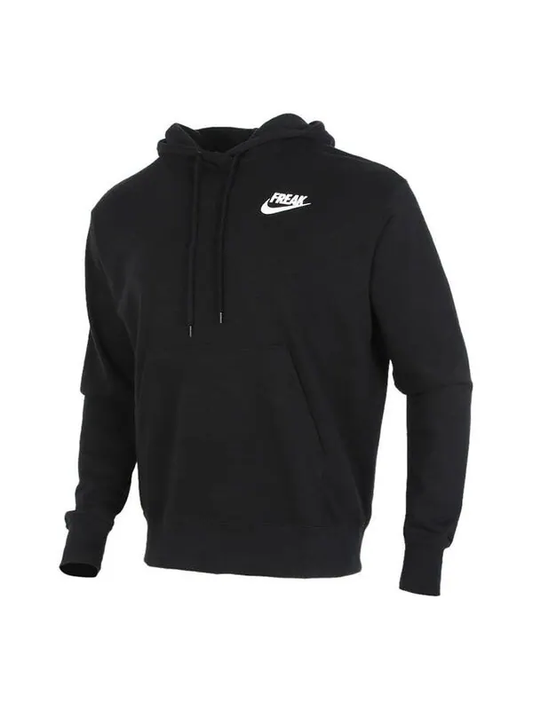 Толстовка Nike Giannis Solid Color Pullover hooded Alphabet Black — изображение 1 из 4, черный