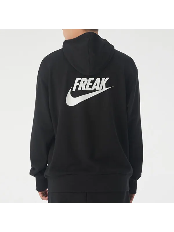Толстовка Nike Giannis Solid Color Pullover hooded Alphabet Black — изображение 4 из 4, черный