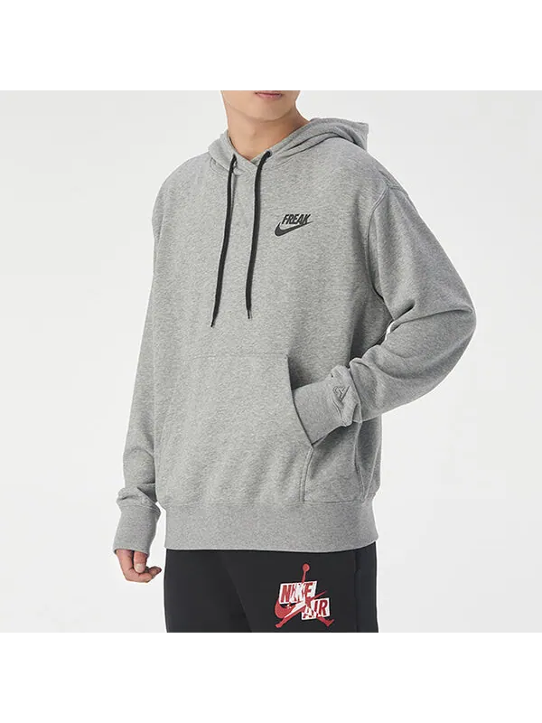 Толстовка Men's Nike Giannis Gray — изображение 3 из 4, серый