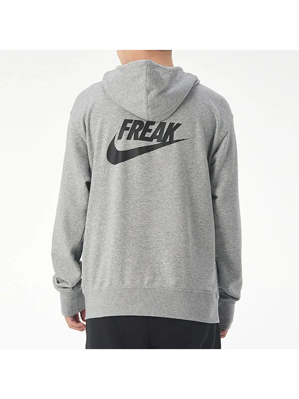 Толстовка Men's Nike Giannis Gray — изображение 4 из 4, серый