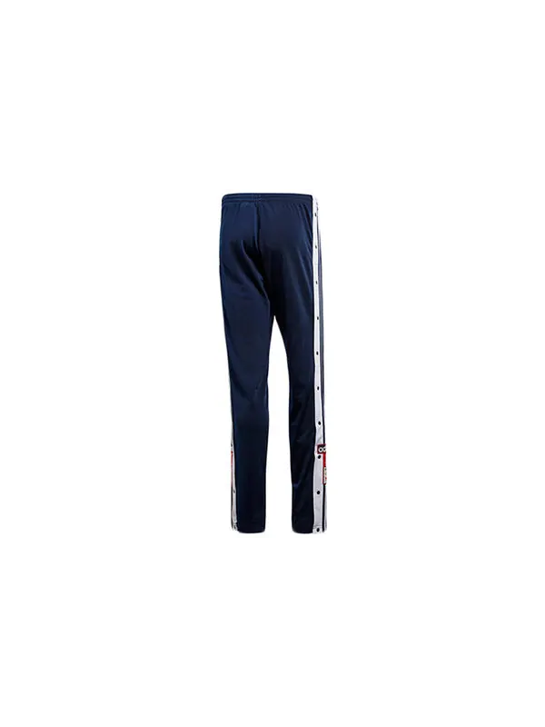 Брюки originals side button athleisure casual sports pants navy blue Adidas — 2
