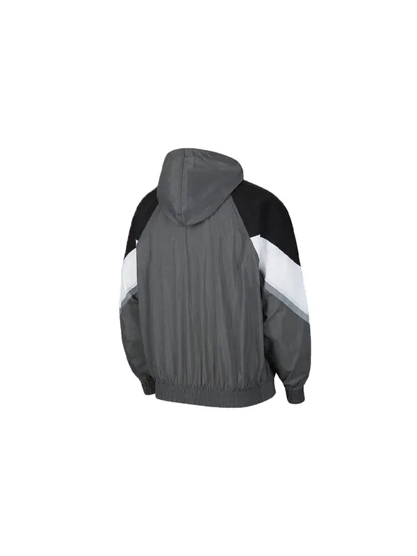Куртка Nike Sportswear Windrunner+ Hooded Reflection Jacket Men Grey Gray — изображение 2 из 4, серый