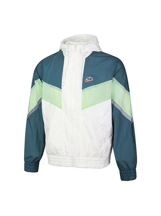 Куртка Nike Sportswear Windrunner+ Hooded Jacket Men White — изображение 1 из 4, белый