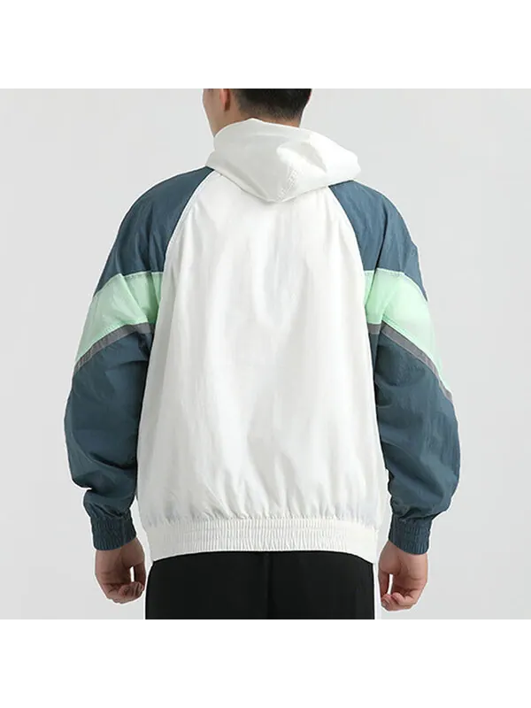 Куртка Nike Sportswear Windrunner+ Hooded Jacket Men White — изображение 4 из 4, белый