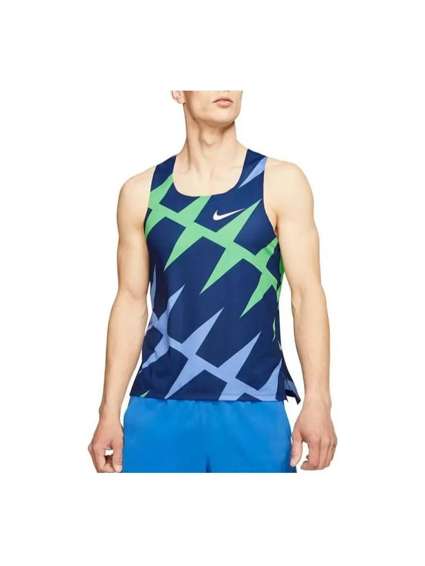 Беговая майка Nike AeroSwift Pro Elite — изображение 1 из 3, синий
