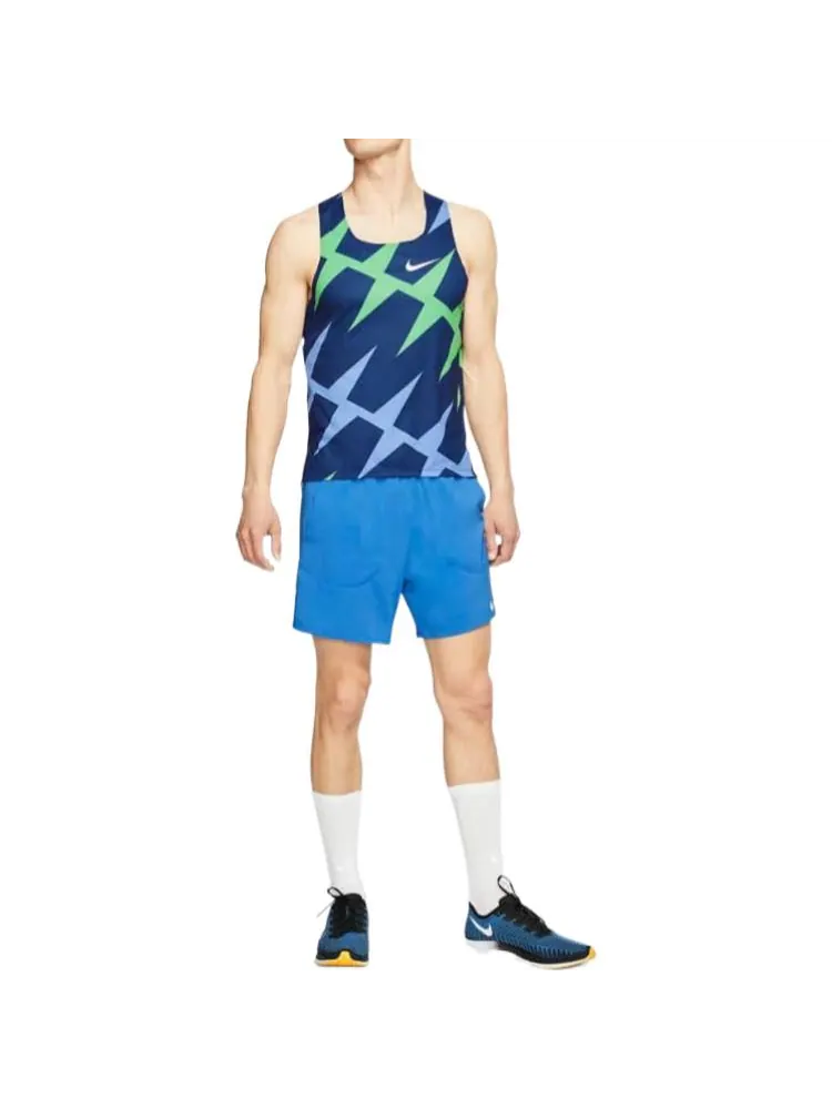 Беговая майка Nike AeroSwift Pro Elite — изображение 2 из 3, синий