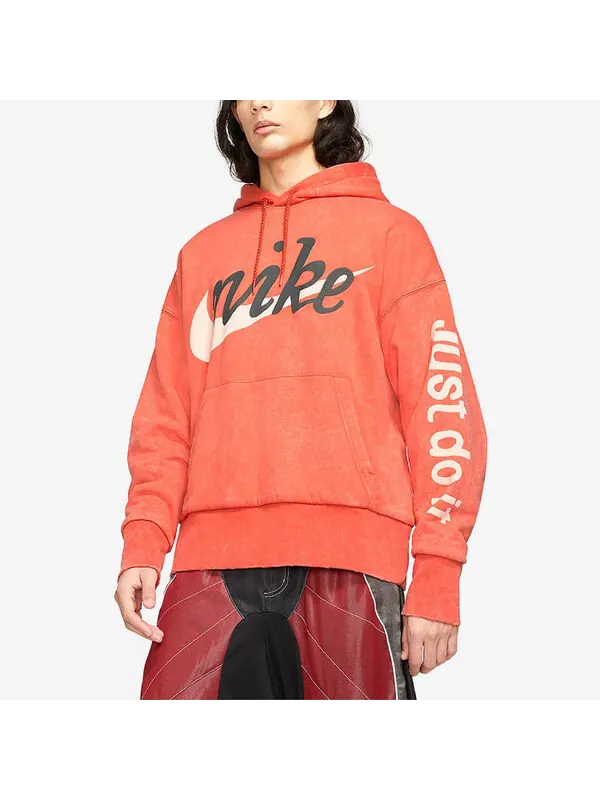 Толстовка x cactus plant flea market go flea shoebox logo men's red Nike — изображение 3 из 4, оранжевый красный