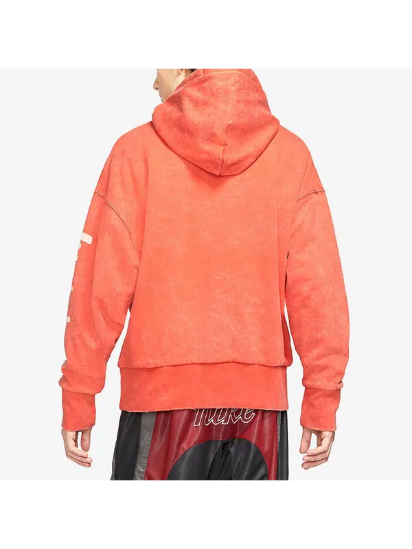 Толстовка x cactus plant flea market go flea shoebox logo men's red Nike — изображение 4 из 4, оранжевый красный