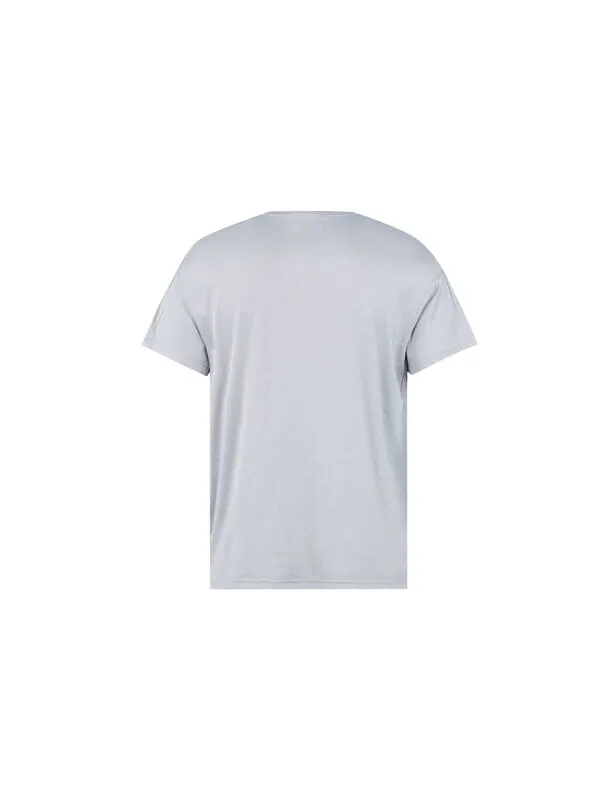 Футболка Nike Pro Dri-FIT Sports Training Quick Dry Round Neck Short Sleeve Gray — изображение 2 из 4, серый