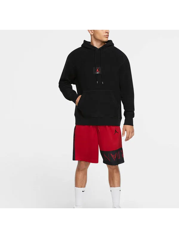 Толстовка Air Jordan Flight logo Printing Woven Casual Sports Pullover Black — изображение 4 из 4, черный