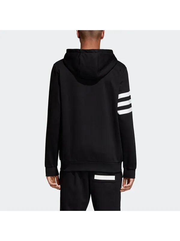 Толстовка adidas originals Men's Full Zip Hoody Jacket — изображение 4 из 4, черный