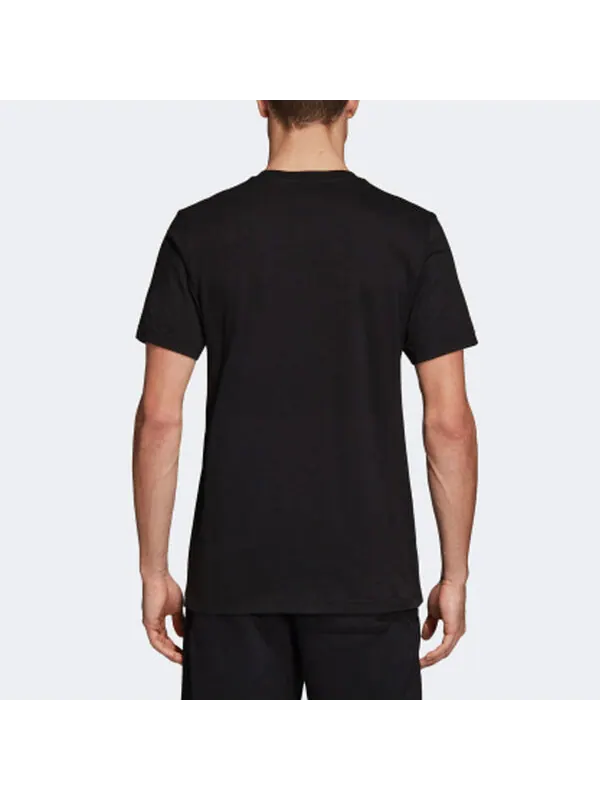 Футболка Men's adidas originals Hand Painted Character Logo Round Neck Cartoon Short Sleeve Black — изображение 3 из 4