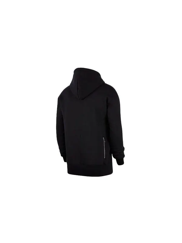 Толстовка Nike Sportswear logo Casual Pullover Sports Black — изображение 2 из 4, черный