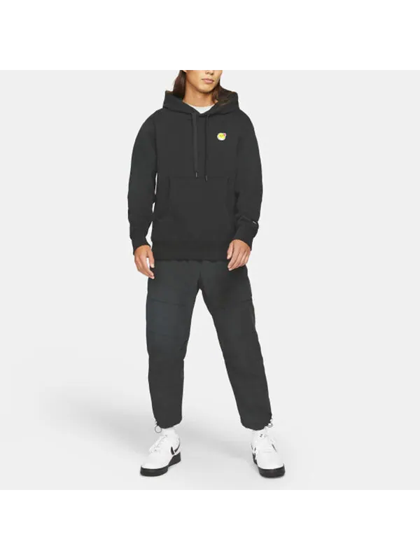 Толстовка Nike Sportswear logo Casual Pullover Sports Black — изображение 3 из 4, черный