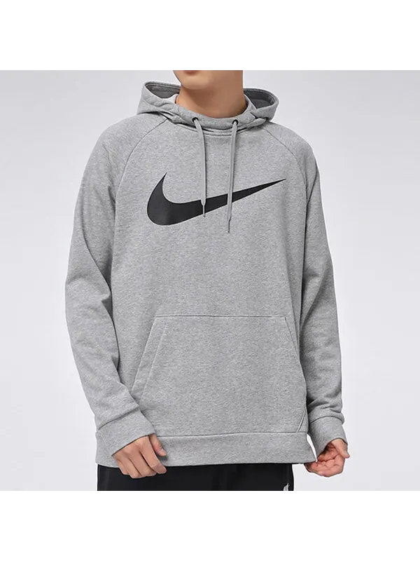 Толстовка с капюшоном как у мужчин Nike — изображение 3 из 4, светлый серый