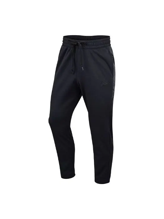 Брюки lacing side splicing design sports long pants black Nike — изображение 1 из 2, черный