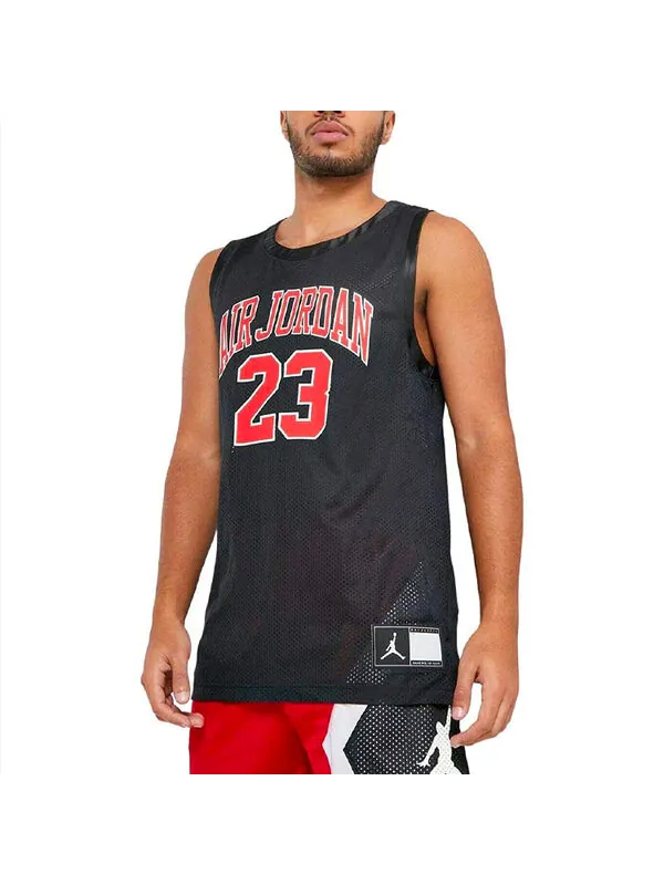 Спортивная футболка men's sports vest tops black Air Jordan — изображение 2 из 3, черный