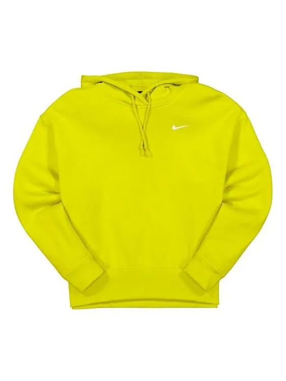 Свитер sportswear casual sports hooded long sleeves hoodie yellow green lime Nike — изображение 1 из 4, лаймовый