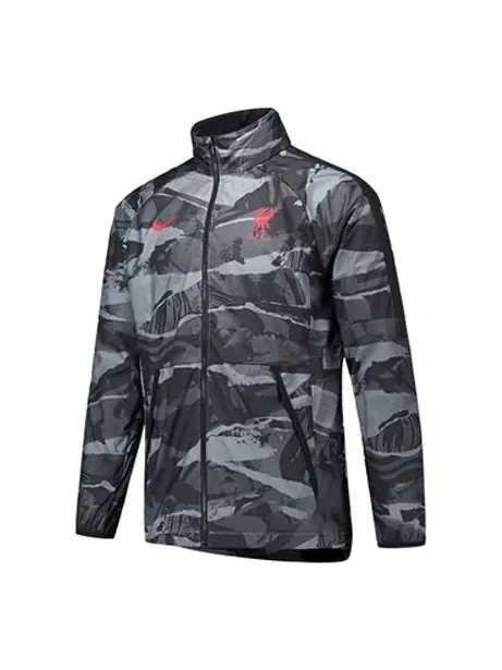 Куртка men's lfc nk awf lte jkt jacket gray Nike — изображение 1 из 4, серый