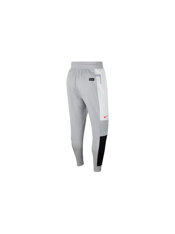 Брюки liverpool fleece alphabet printing bundle feet sports long pants gray Nike — изображение 2 из 3, серый
