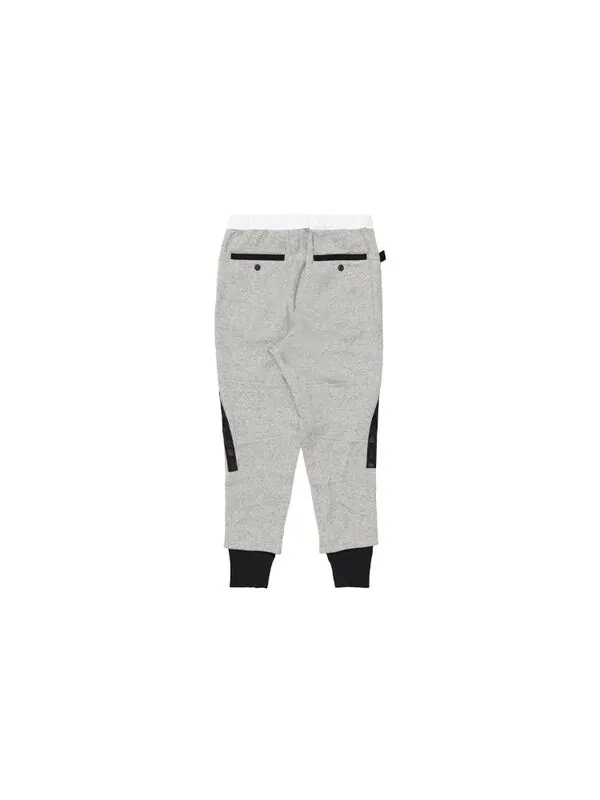Штаны x sacai knit bundle foots спортивные штаны брюки джоггеры азиатские размеры Nike — изображение 2 из 4, серый