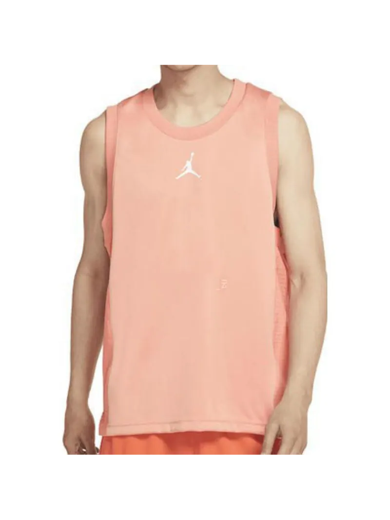 Жилет Men's Air Jordan Colorblock Logo Round Neck Sleeveless Vest Orange — изображение 3 из 4, мульти