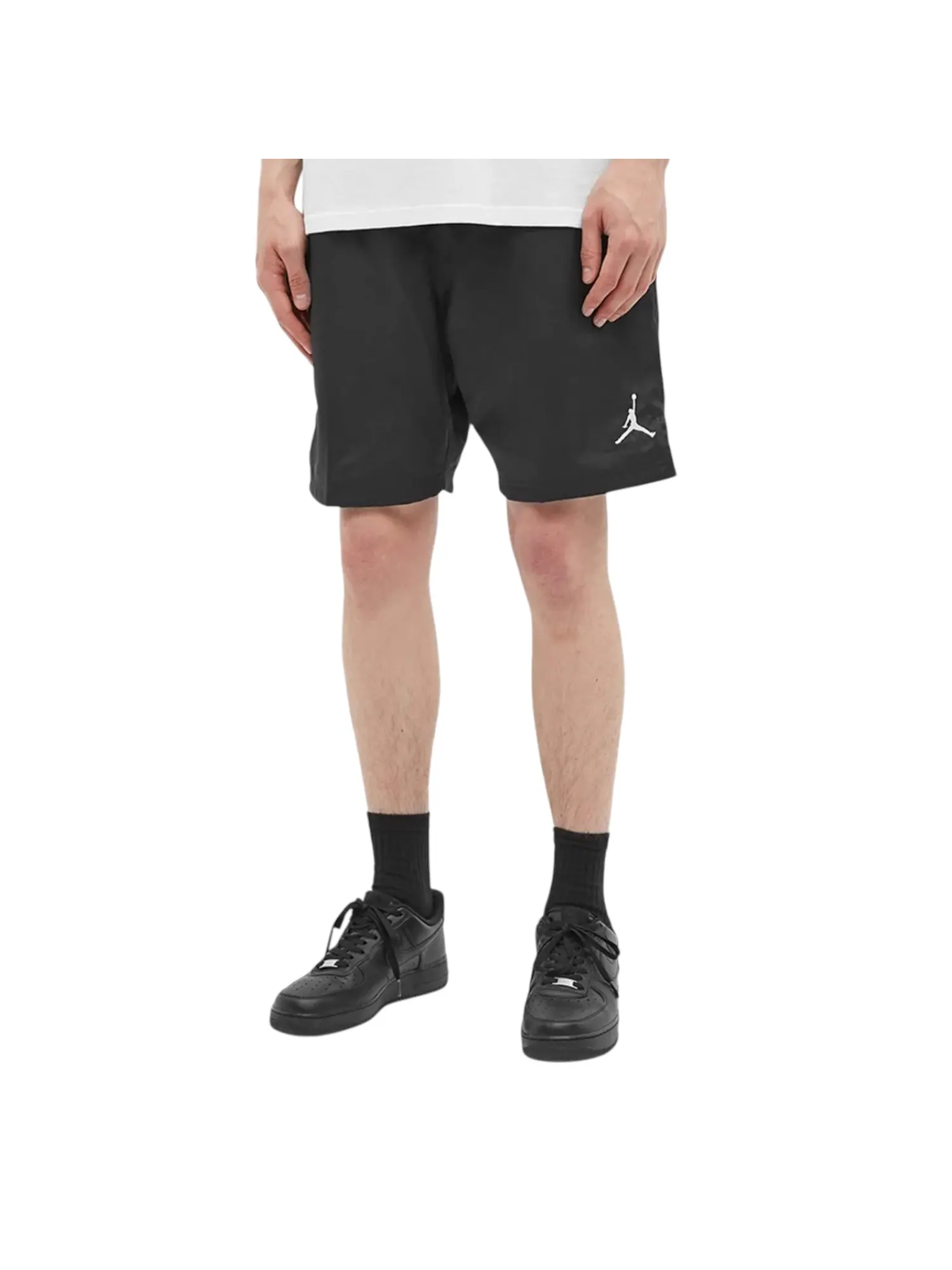 Шорты Air Jordan Poolside Short 'Black White' — изображение 2 из 3, черный/белый