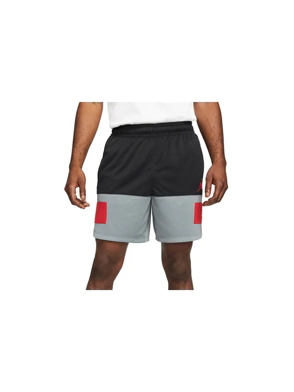 Шорты basketball sports contrasting colors quick dry breathable shorts black Air Jordan — изображение 3 из 4, черный