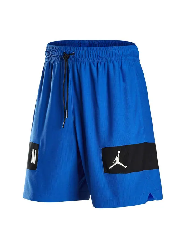 Шорты dri fit быстросохнущие трикотажные повседневные шорты Air Jordan — изображение 1 из 2, синий/мульти
