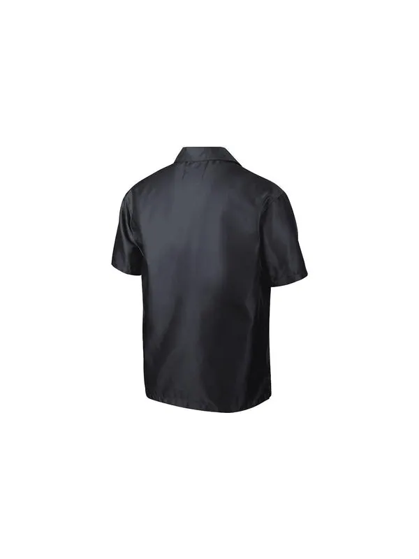 Рубашка men's gradient big pocket breathable casual short sleeve shirt black Air Jordan — изображение 2 из 4, мульти