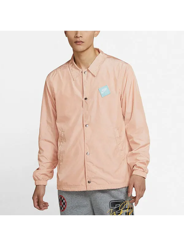Куртка Air Jordan Letter Printing Sports Jacket 'Pink' — изображение 3 из 4, розовый