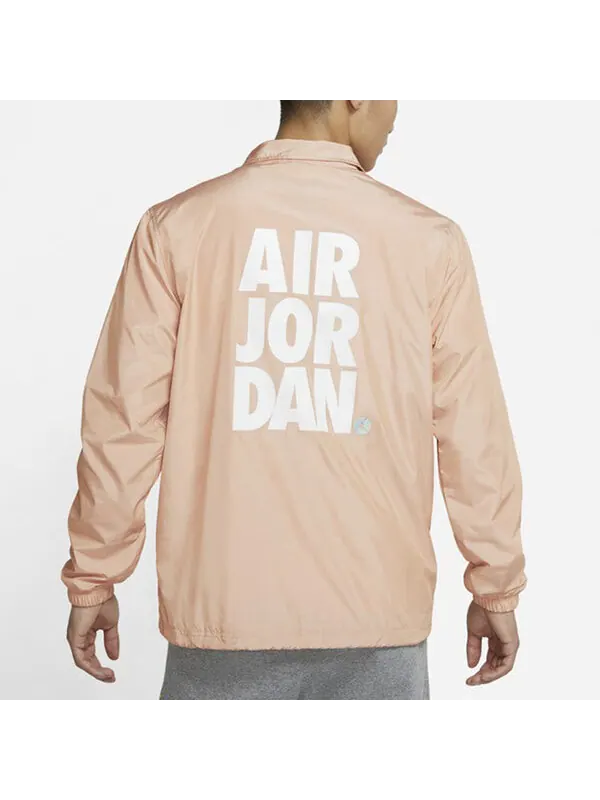 Куртка Air Jordan Letter Printing Sports Jacket 'Pink' — изображение 4 из 4, розовый