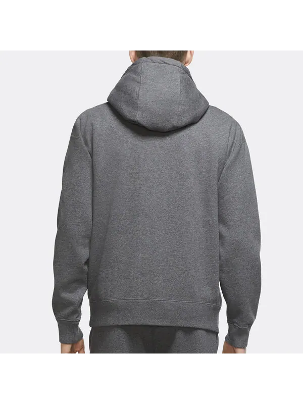 Толстовка Men's Nike Lab Nrg Us Edition Gray Pullover — изображение 4 из 4, серый