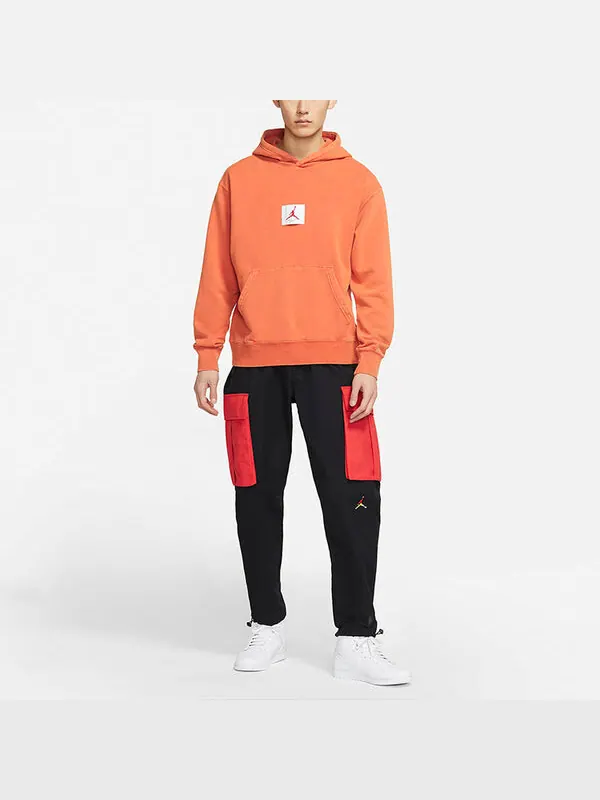Толстовка Air Jordan Flight MENS Sports Embroidered Print Red — изображение 3 из 4, красный